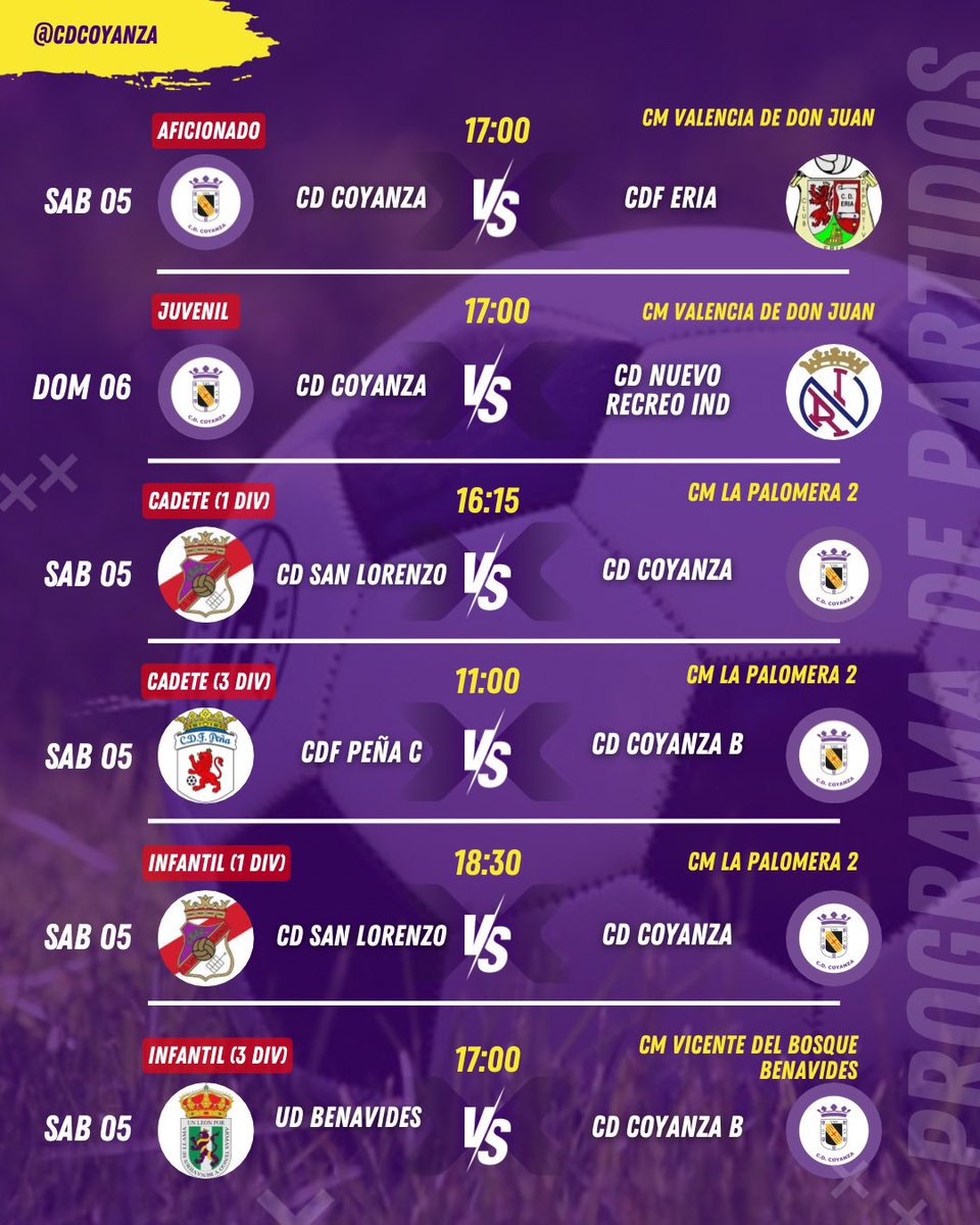 Club Deportivo Coyanza tweet media