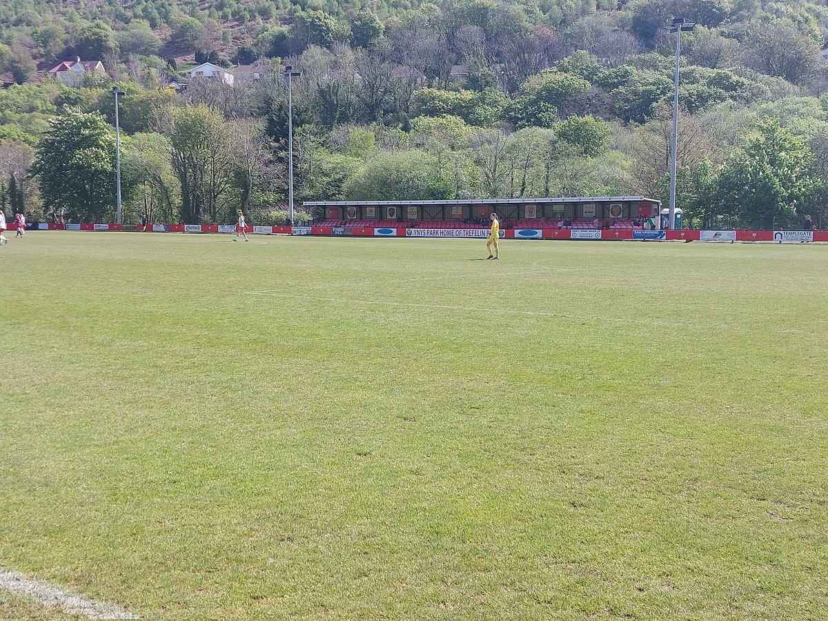 Another lovely setting for football today, Denmark women's u16 v Norway women's u16, great facility and welcome <a href="/trefelinbgc/">Trefelin BGC</a> <a href="/FAWales/">FA WALES</a>