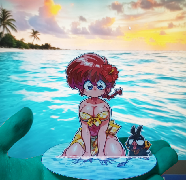 女らんま 「1枚目 予約番号92184867 の補足です。 」|ワン太🐾のイラスト