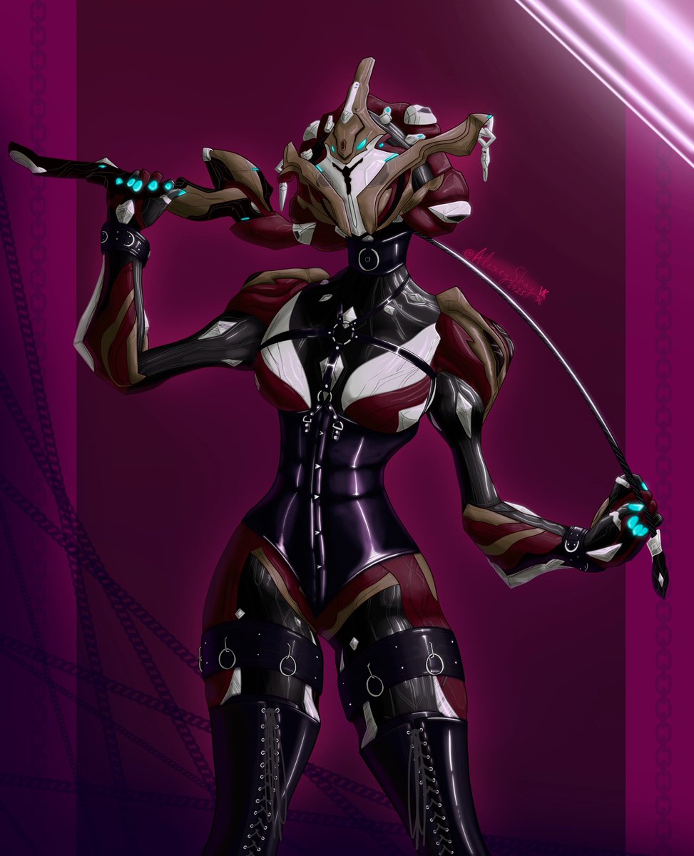 AlexeyShay's tweet image. Latex Khora ready to give punishment~
♪ GHOST DATA - Full Bodied (feat. AL!CE)
#Warframe #warframefanart #Khora