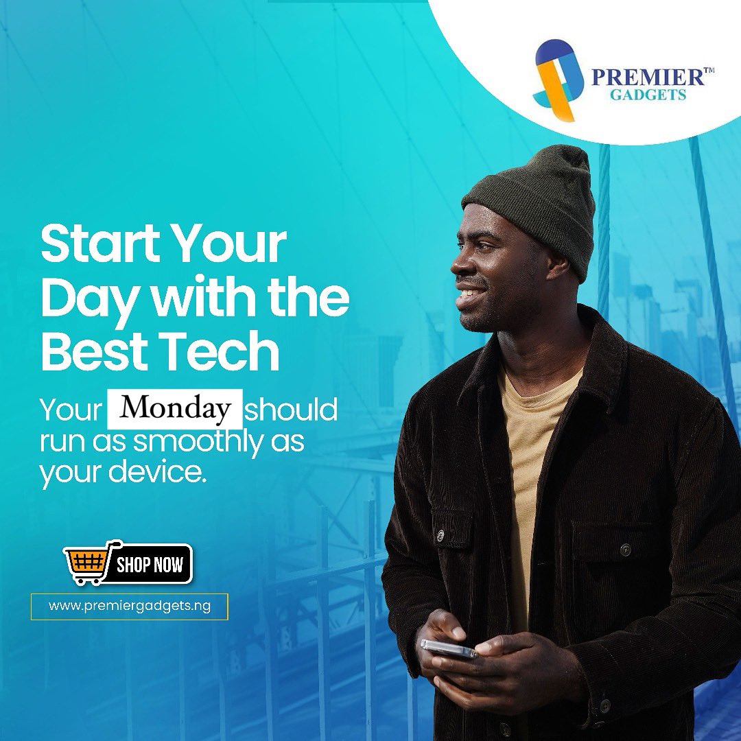 PremierGadgetsN's tweet image. Start your Monday strong with a device that runs as smoothly as your goals!
No lags, no stress — just pure performance to fuel your week.
Upgrade today at premiergadgets.ng

#MondayMotivation #SmoothPerformance #PremierGadgetsNG