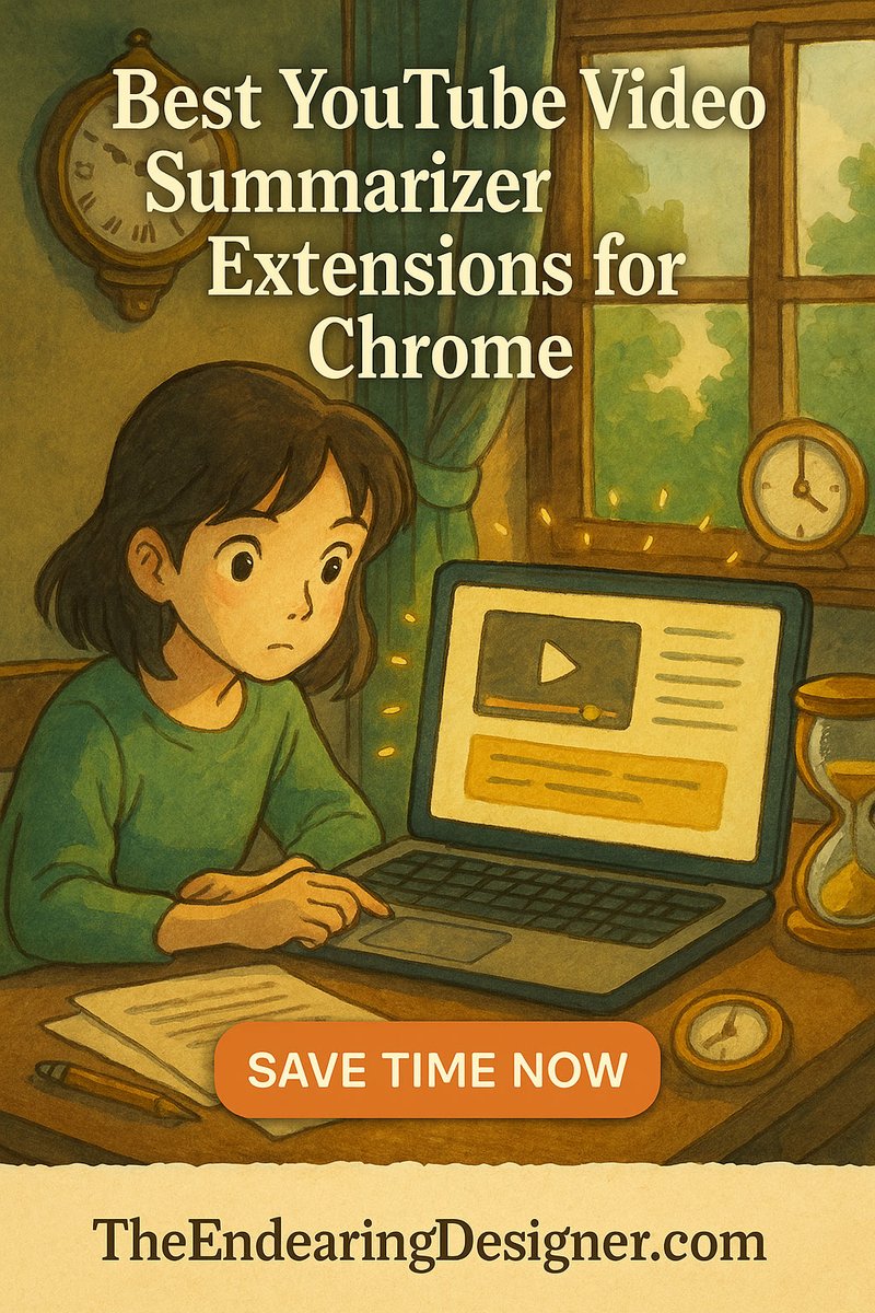 EndearingDesign's tweet image. 📚 Get the gist of YouTube videos INSTANTLY! Check out the BEST Chrome summarizer extensions for 2025. Great for learners &amp;amp; pros! 🚀 
👉theendearingdesigner.wordpress.com/2025/04/28/the…

What’s your go-to tool for quick insights? 

#YouTubeSummarizer #ChromeExtensions #VideoTools #Productivity #EdTech…