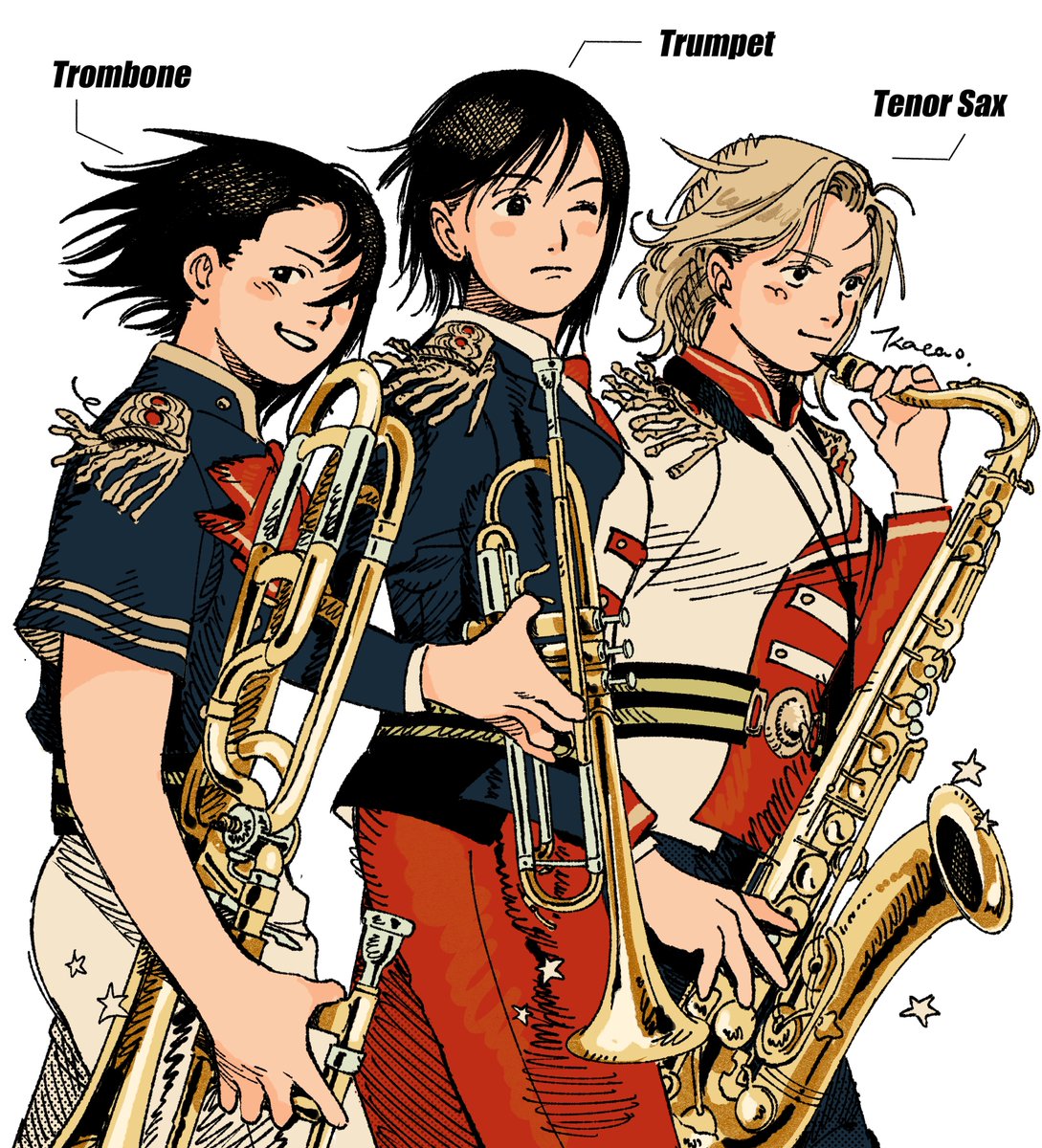 katao__'s tweet image. ホーンセクション！
