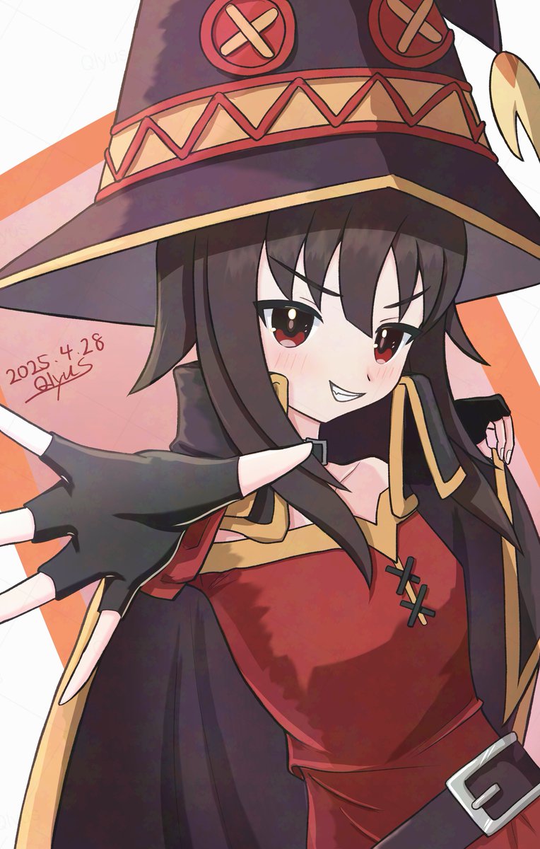 めぐみん
#このすば #めぐみん #イラスト