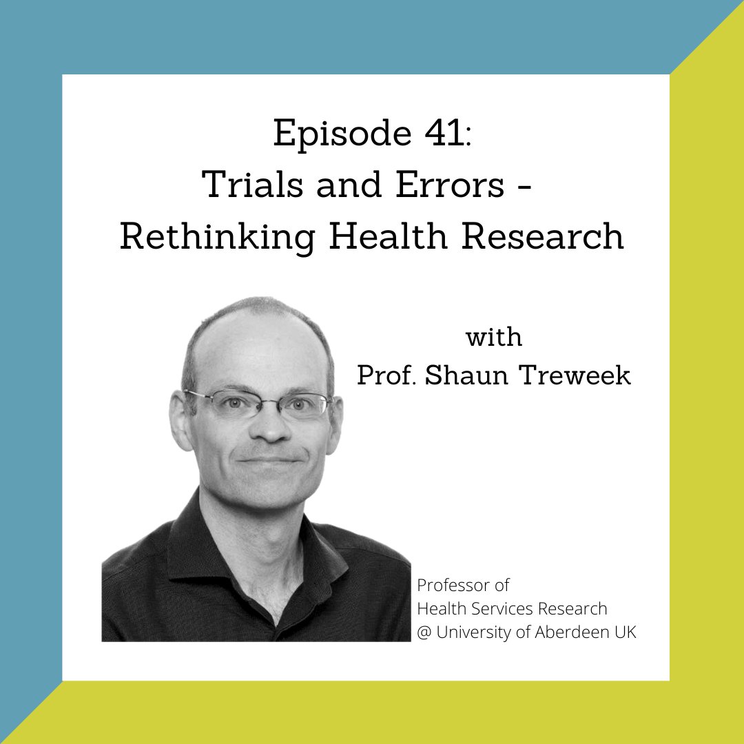 dysphagia matters (@dysphagiapcast) on Twitter photo We spoke with <a href="/shauntreweek/">Shaun Treweek</a> about why so much health research still falls short. Shaun argues that big parts of health research is “bad” & does not bring the needed value to the evidence-base. Tune in to learn how we can conduct “good” research for our patients 🎙️ We spoke with <a href="/shauntreweek/">Shaun Treweek</a> about why so much health research still falls short. Shaun argues that big parts of health research is “bad” & does not bring the needed value to the evidence-base. Tune in to learn how we can conduct “good” research for our patients 🎙️