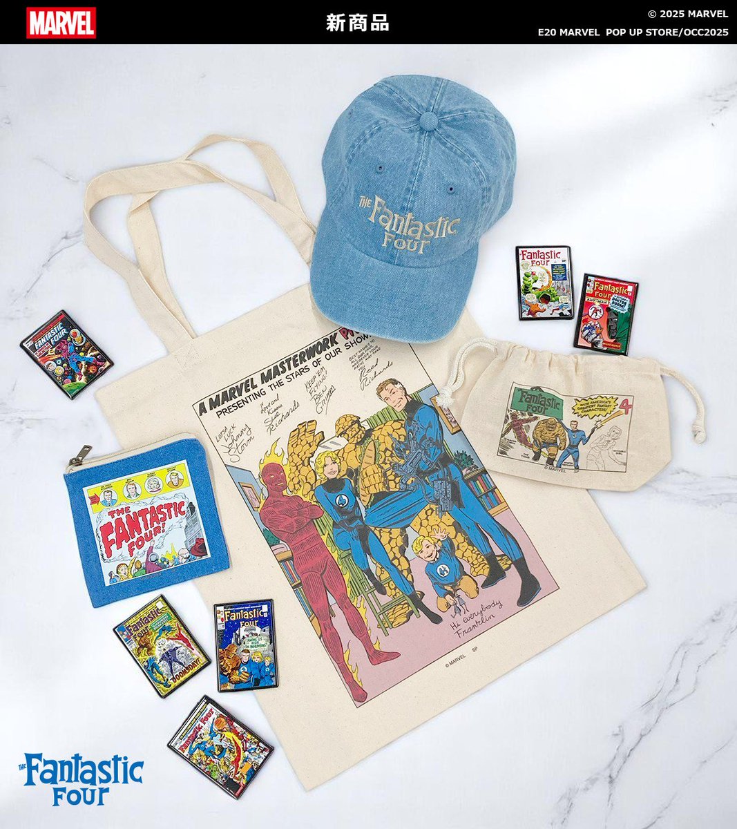MARVEL ファンタスティック4 非売品グッズ MARVEL STORE by SMALL PLANET on X: