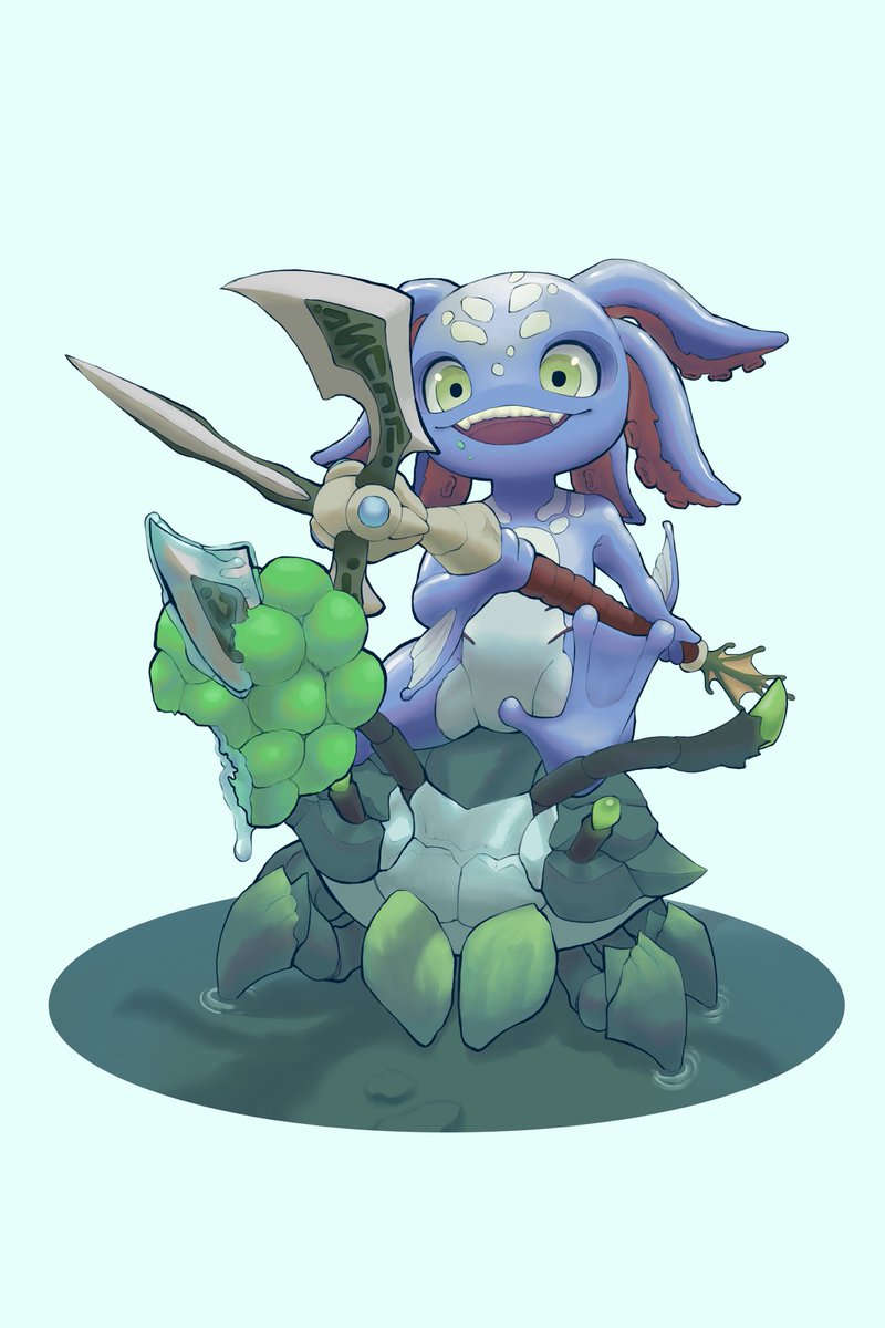 protozuarus's tweet image. Crab rider
#Artoflegends #LeagueOfLegendsFanArt #Fizz