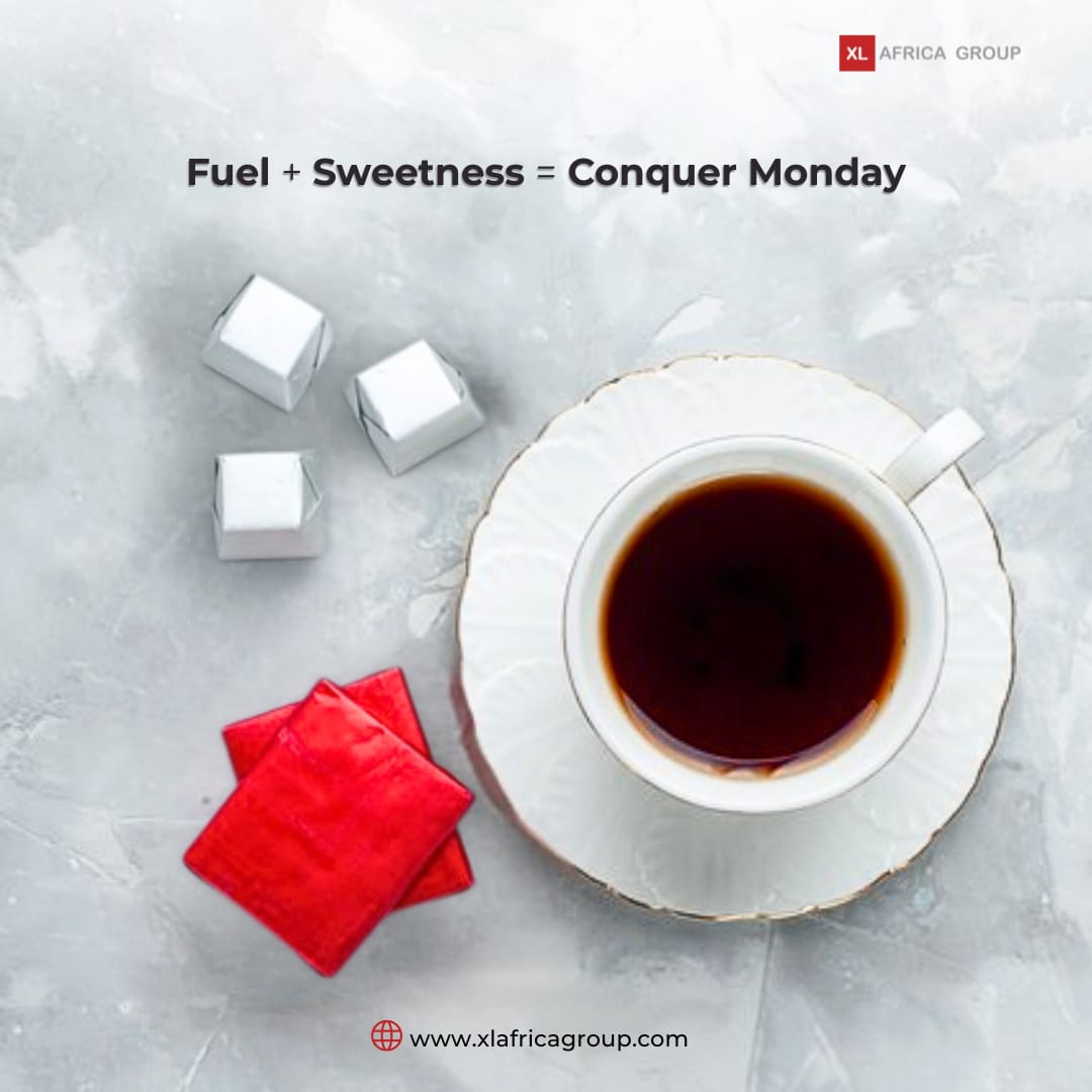 XL_AFRICAGROUP's tweet photo. Monday Recipe for Success:
☕ 1 cup of strong coffee
➕ 3 cubes of sweetness (positivity, energy and ambition)
➡️ Let’s stir it up and own the week
Happy New Week! ✨🚀
#MondayMood #XLAfricaGroup
#XLOutsourcing #Logistics #FacilityManagement #CashManagement #Securityprotection https://t.co/OCaxaJQID5
