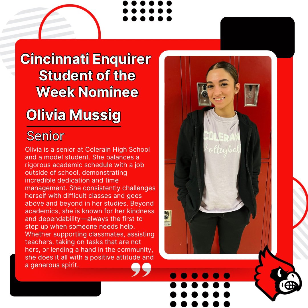 Vote for Olivia Mussig for the Cincinnati Enquirer Student of the Week!

cincinnati.com/story/news/edu…