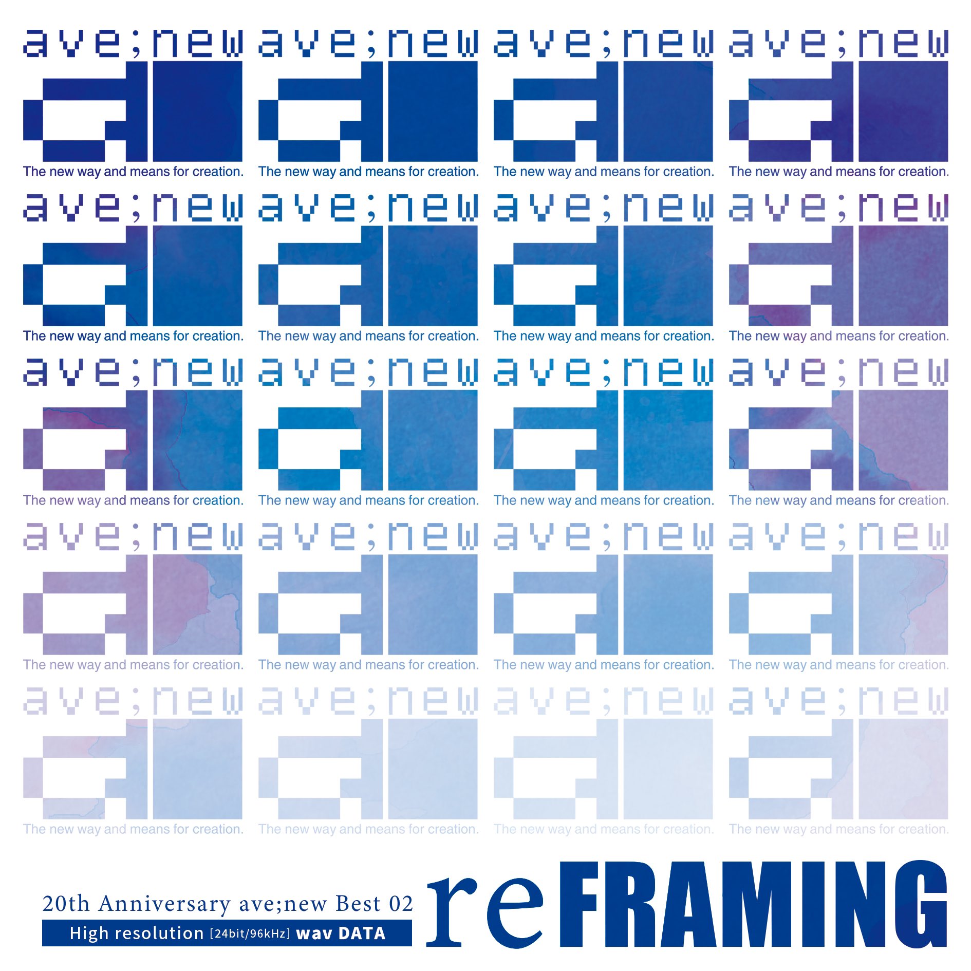 ave;new@新作20周年記念ベスト「reDEFINE/reFRAMING ave;new@新作20周年記念ベスト「reDEFINE/reFRAMING
