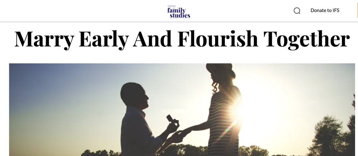 A Stanford student makes the case for early marriage: "By seeking marriage earlier rather than postponing it indefinitely, you're creating the opportunity to dance through life's challenges and triumphs with someone who loves you, supports you, and helps you grow."