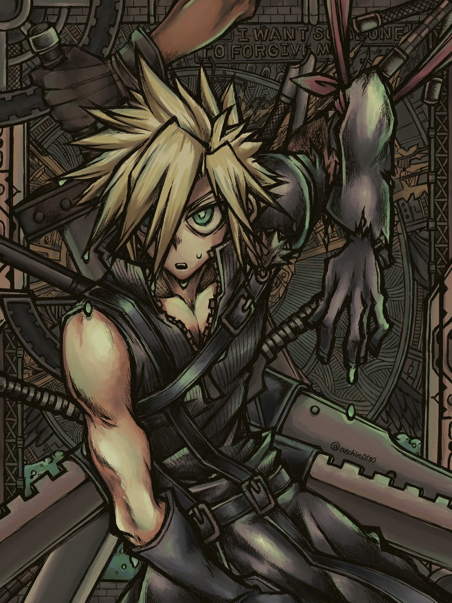 aechin0130's tweet image. #FF7 AC
