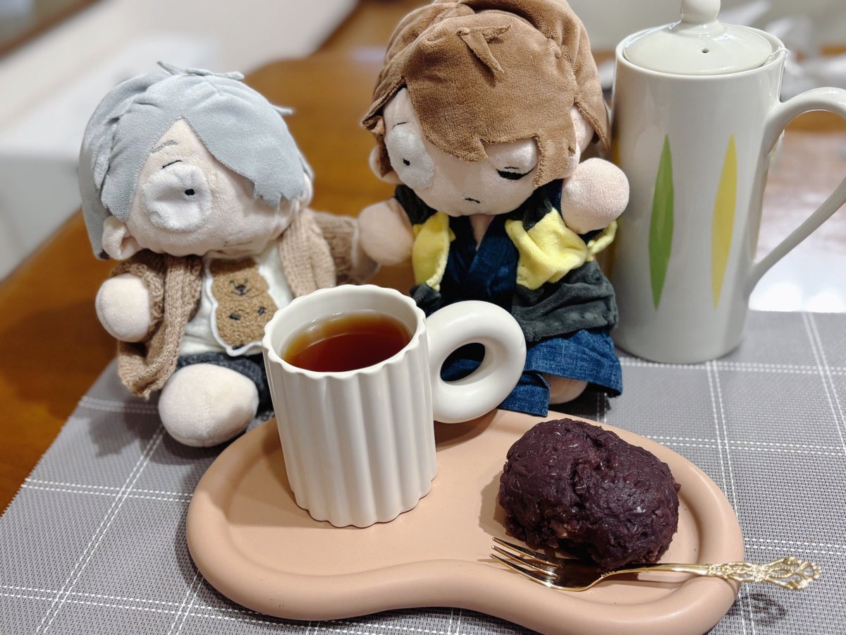 食後のおはぎ🌸