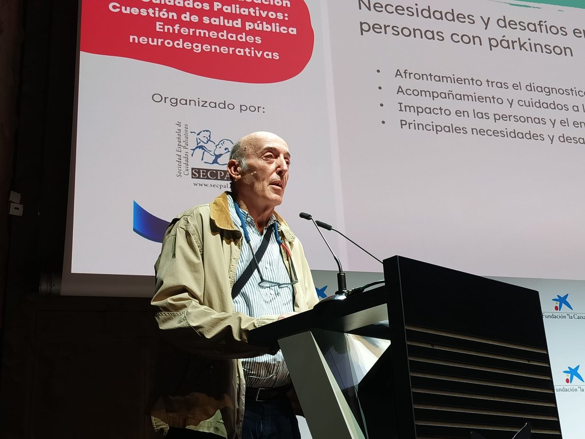 SECPAL_CPaliativos (@secpal_) on Twitter photo Leopoldo Cabrera, expresidente de <a href="/ParkinsonFEP/">Federación Española de Párkinson</a> y afectado, destaca la importancia de que los pacientes cuenten con acompañamiento a lo largo de la enfermedad, y apela a la necesidad de equilibrar las tareas de cuidado para que no recaigan en su mayor parte en las mujeres Leopoldo Cabrera, expresidente de <a href="/ParkinsonFEP/">Federación Española de Párkinson</a> y afectado, destaca la importancia de que los pacientes cuenten con acompañamiento a lo largo de la enfermedad, y apela a la necesidad de equilibrar las tareas de cuidado para que no recaigan en su mayor parte en las mujeres