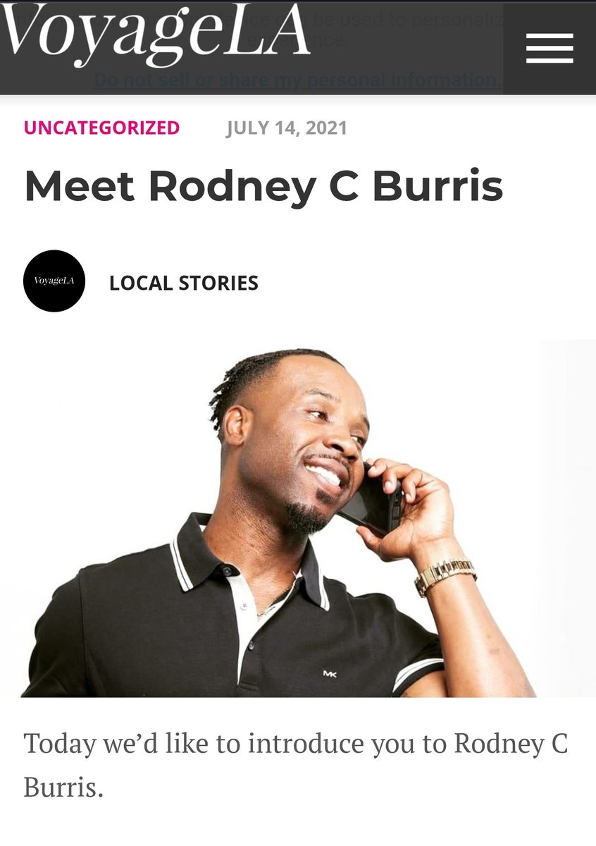 Rodney C Burris tweet media