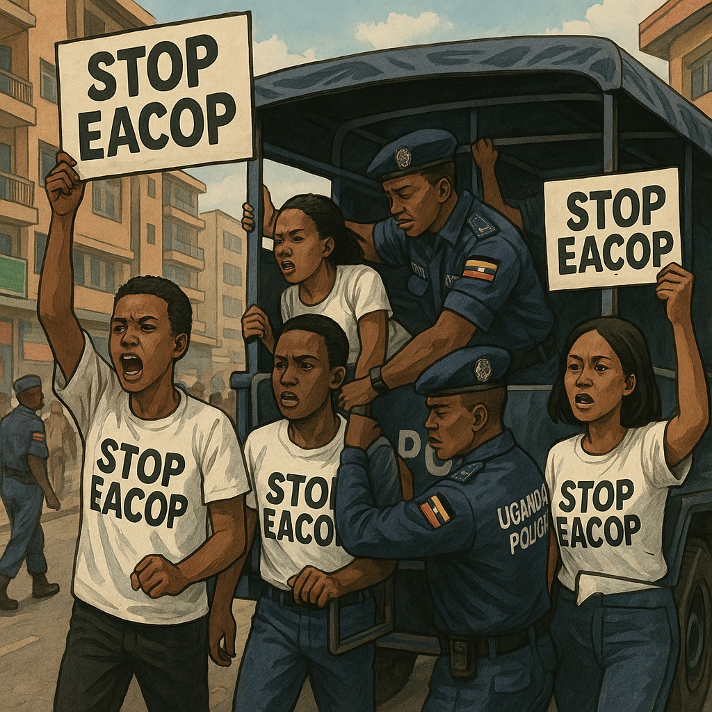 In Kampala, brave university students have stood up against the destruction of their future and are being silenced with force.

The East African Crude Oil Pipeline threatens to wreck communities, displace families, destroy ecosystems, and worsen the climate crisis #StopEACOP