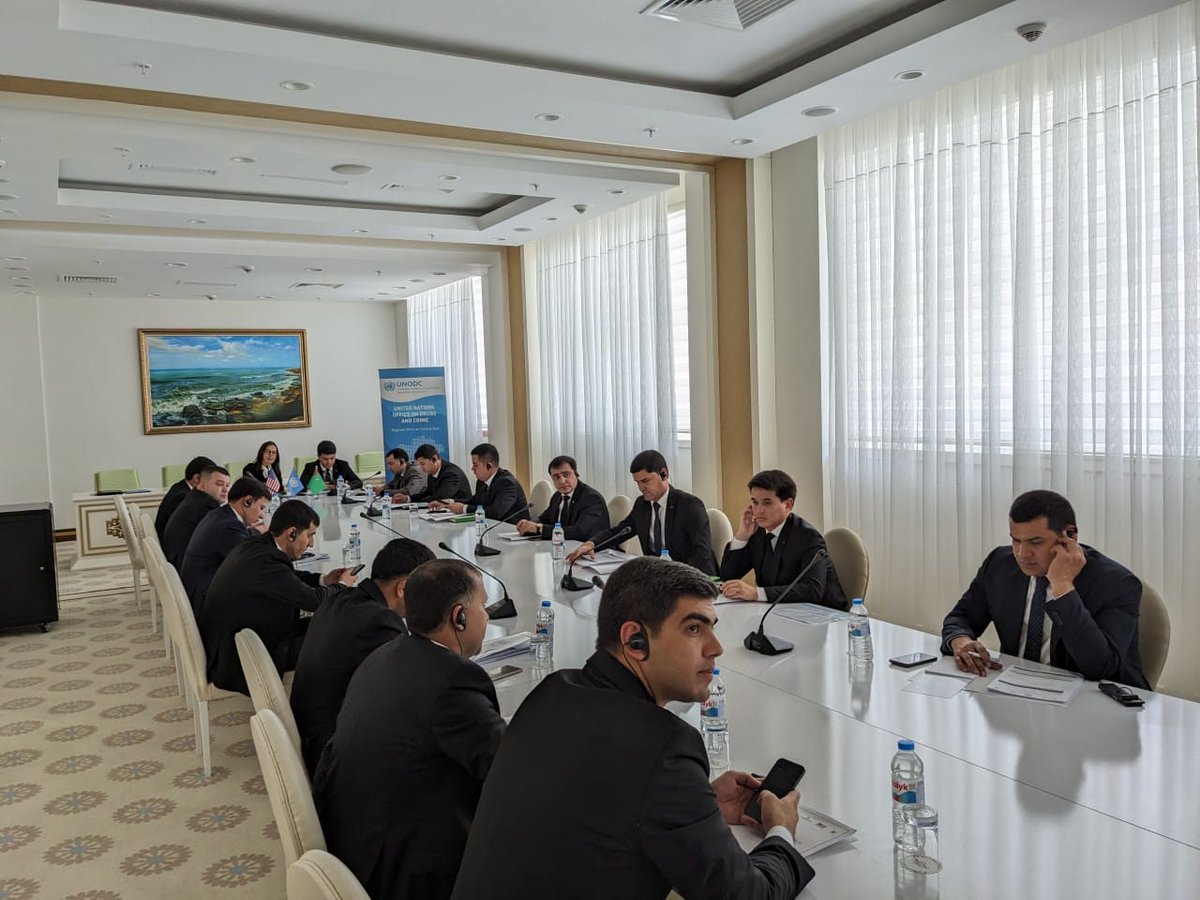 16 prosecutors from #Turkmenistan enhanced their skills on countering trafficking in persons for labour exploitation. The training was supported by the US Government and focused on international best practices, victim-centered investigations, and AI-assisted evidence collection.
