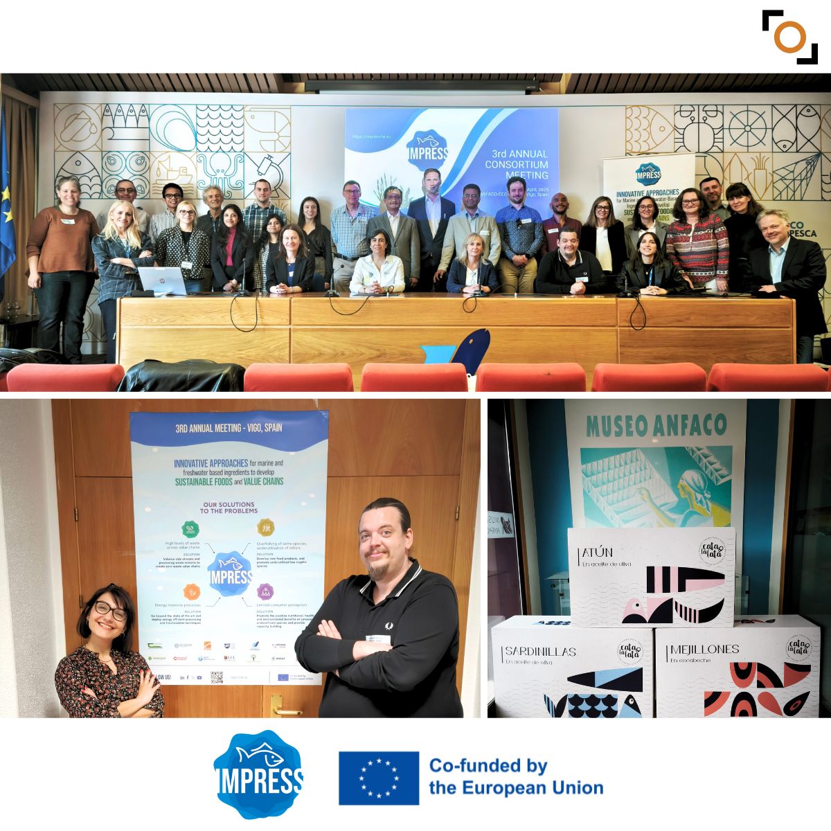 reframe.food (@reframefood) on Twitter photo Just concluded the 3rd Annual <a href="/IMPRESS_EU/">IMPRESS EU</a> Consortium Meeting in Vigo, Spain!
Key discussions on sustainable packaging innovations and digital tracking are driving the next phase forward.
<a href="/reframefood/">reframe.food</a> is grateful for the energy across the consortium!
#IMPRESS_EU #HorizonEU Just concluded the 3rd Annual <a href="/IMPRESS_EU/">IMPRESS EU</a> Consortium Meeting in Vigo, Spain!
Key discussions on sustainable packaging innovations and digital tracking are driving the next phase forward.
<a href="/reframefood/">reframe.food</a> is grateful for the energy across the consortium!
#IMPRESS_EU #HorizonEU