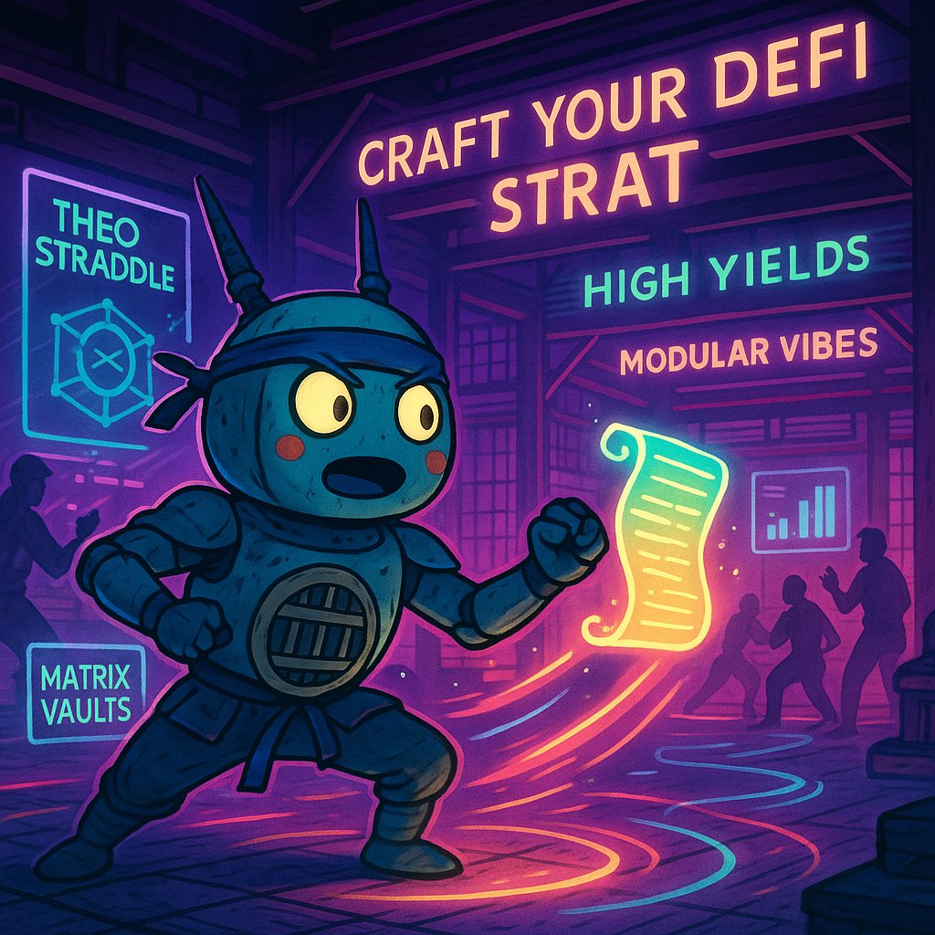 Matrix Vaults via <a href="/MitosisOrg/">Mitosis</a> = DeFi’s cutting edge!  
- Theo Straddle strat  
- High-yield plays  
- Modular vibes