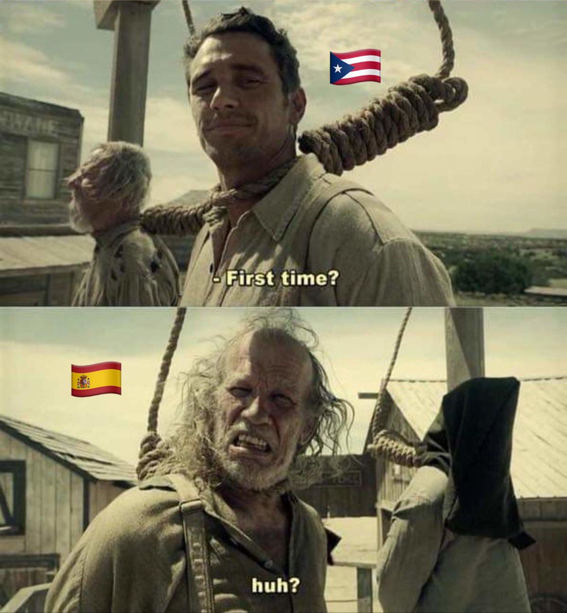 Puerto Rico a España ahora mismo: