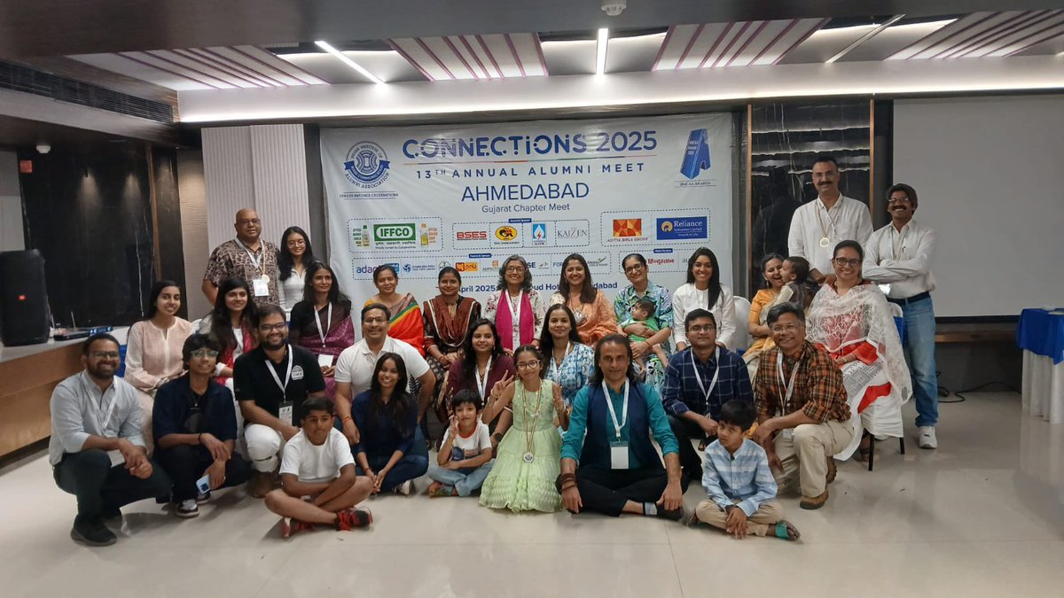 Sneha Bhattacharjee (@snehabh11) on Twitter photo April was about #Connections #IIMCAA
It began with a small yet one of the most connected chapter meets I had ever been to- Gujarat.
It ended with one of the busiest- Mumbai.
Until next time… <a href="/IIMCAA/">IIMC Alumni Association</a> #Connections2025 #IIMCAA April was about #Connections #IIMCAA
It began with a small yet one of the most connected chapter meets I had ever been to- Gujarat.
It ended with one of the busiest- Mumbai.
Until next time… <a href="/IIMCAA/">IIMC Alumni Association</a> #Connections2025 #IIMCAA