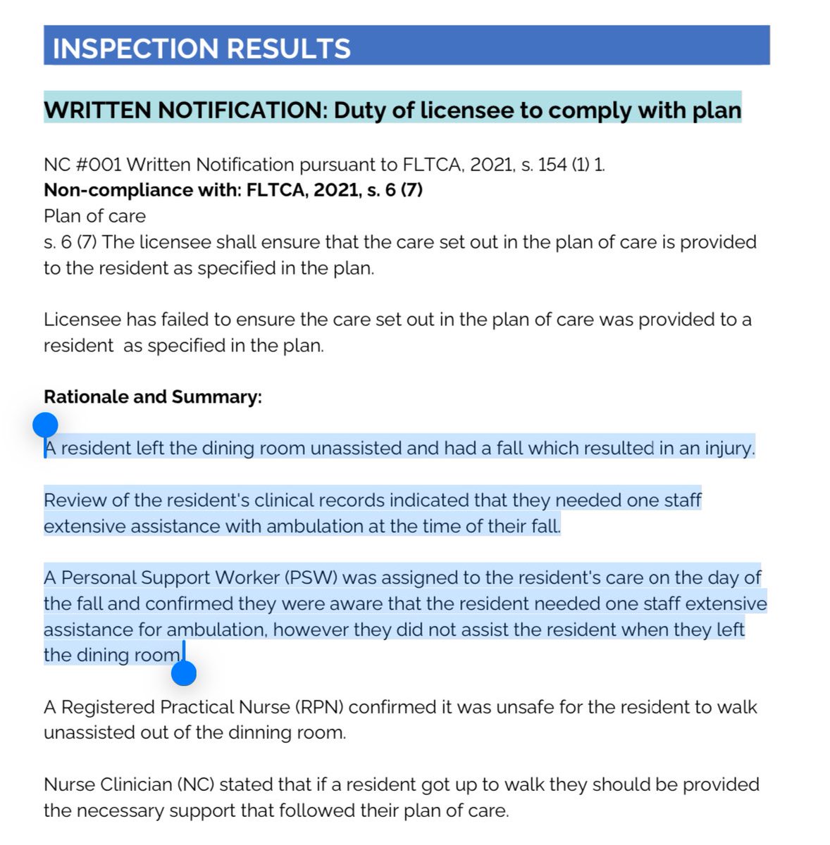Part 2: Hawthorne Place in North York (For profit) #LTC. Can you imagine living here? Doesn’t seem like they’ve improved much since they had to be temporarily TAKEN OVER BY THE MILITARY 5 YEARS AGO **TODAY**, <a href="/NatKusendova/">Natalia Kusendova-Bashta</a> <a href="/fordnation/">Doug Ford</a> 👇