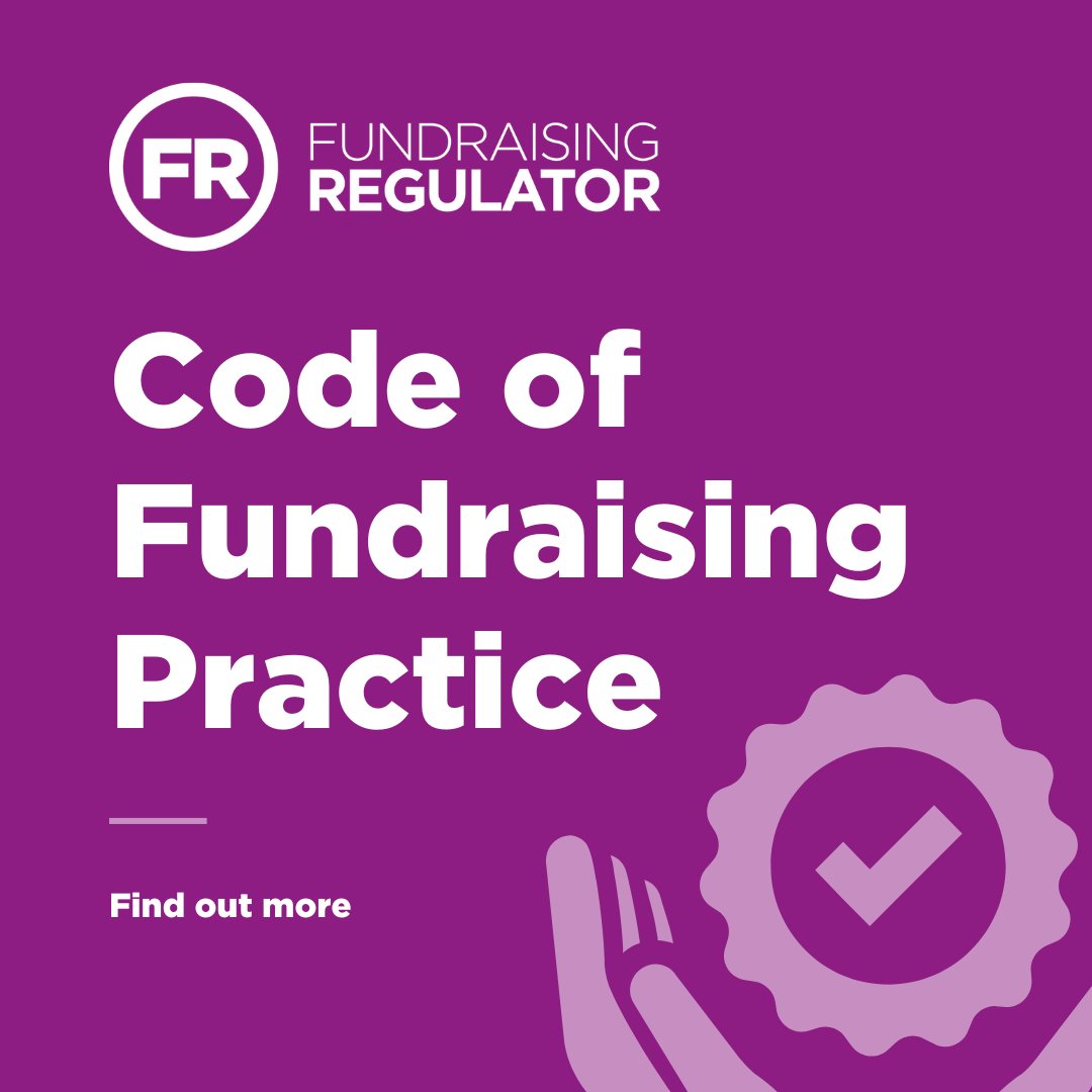 New Code of Fundraising Practice published

Shaped with input from across the sector, and designed to support high standards in modern fundraising.

The new code comes into effect on 1 November 2025, following a six-month transition period.

orlo.uk/g1tuW