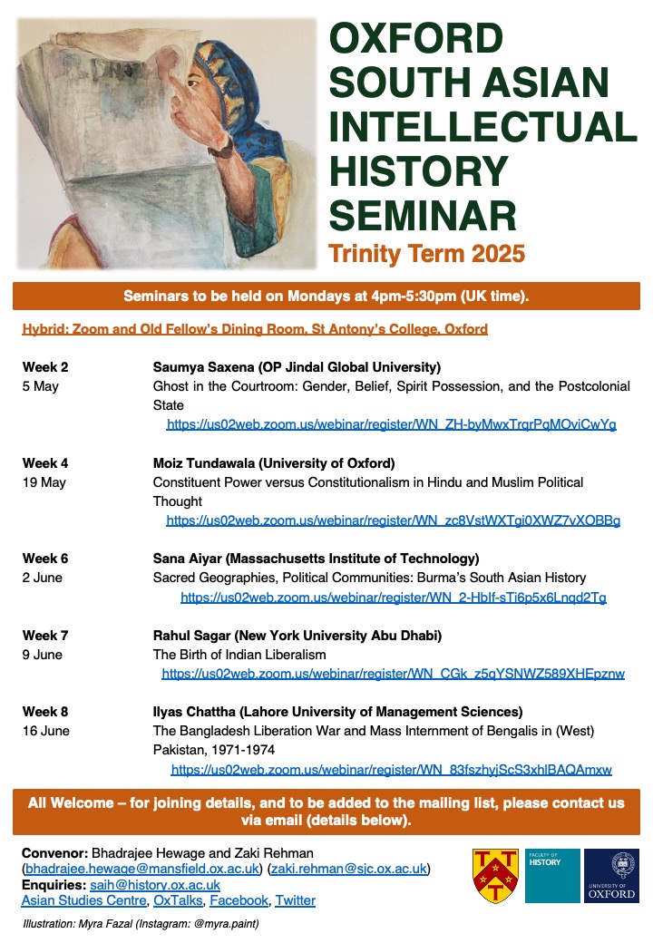 OxfordSAIH's tweet image. Hi all - here is the SAIH Term Card for TT25!
Everyone is welcome, so please share amongst your networks - looking forward to seeing you there.
Please contact us via email (details below) to be added to the mailing list, or if you have any other questions.