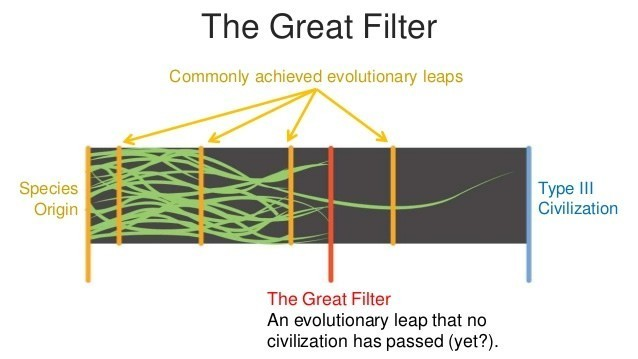 franksanfilipp2's tweet image. Anyone ever ponder mysteries such as this, The Great Filter? It's a fascinating idea, and makes me feel that we here on Earth are perhaps even more special in our known universe.
