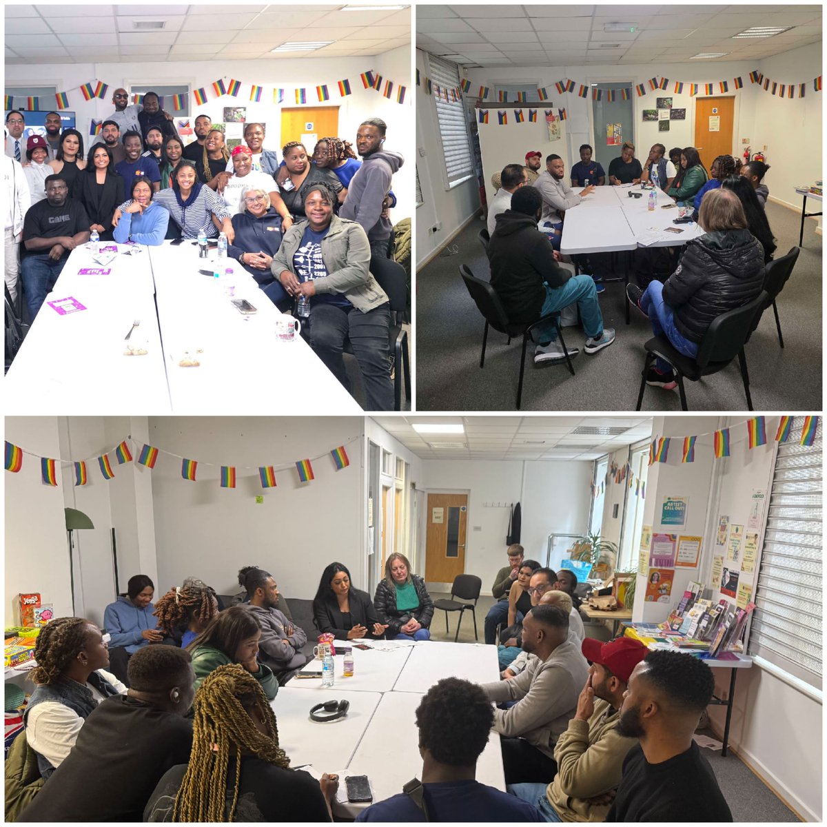 A fantastic afternoon at the Free2B-Me meet-up at Pride of Place Leeds with our guest speaker Pc Mahreen Hussain from the Hate Crime Team of Leeds WY Police🤗