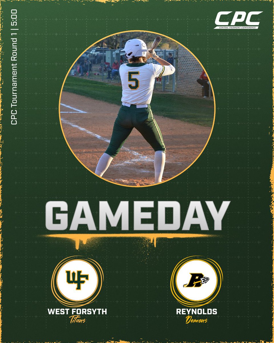 GAMEDAY ❗
🆚Reynolds
⏰5:00
📍The Village 
It's tournament day!! Come out and support your Titans in the first round of the CPC tournament!! Go Titans!!