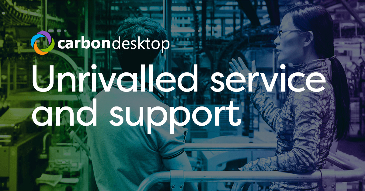 We ensure that you’re maximising the potential of our software, helping you every step of the way to reduce energy consumption and control costs.  Find out more about Carbon Desktop here: hubs.la/Q03fwDNF0 #M&amp;T #Carbon #Costs #Software #Service