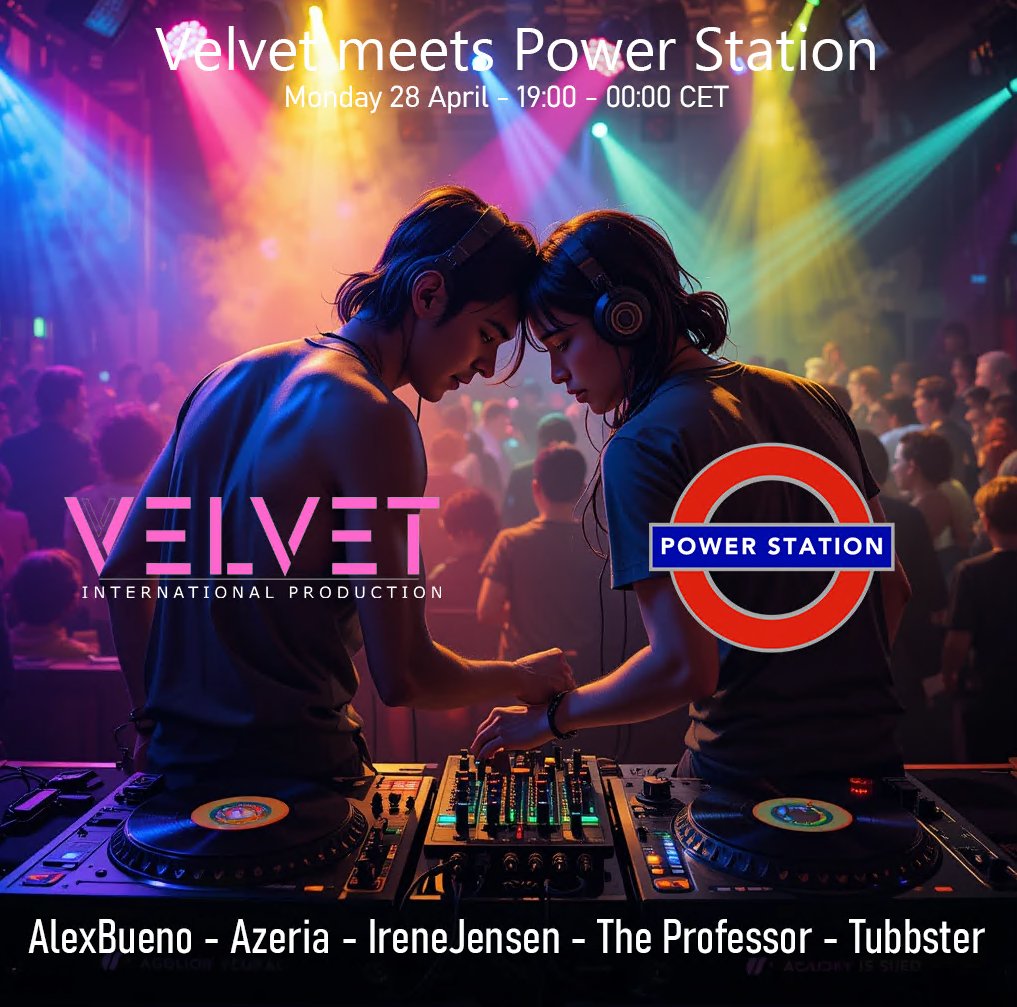 3dxvelvetdjs's tweet photo. Today Velvet meets @powerstation3dx
and it's gonna be banger
banger, not gangbang, unless ....
but you can still come to cheer it and enjoy it
#3dXChat #3dxevent #3dXChatParty https://t.co/mcdVsAHV2N