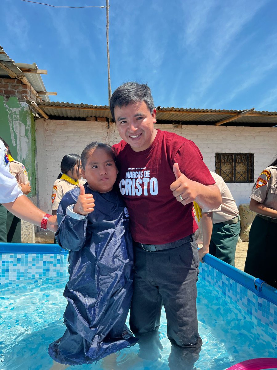 Más personas se unen al Pueblo de Dios. Una iglesia unida, orando y trabajando de la mano de Dios.
DM Paita, #MPN