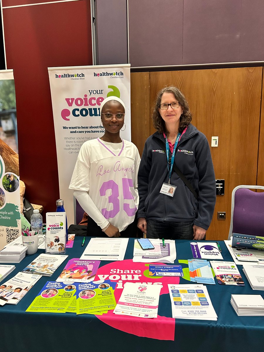 We had a fantastic time at the No Limits event in Northwich on April 26! Great to meet so many and support Disability Positive. Thanks to all who chatted! See you at more events!

#HealthwatchCheshire #NoLimits #CommunityEngagement