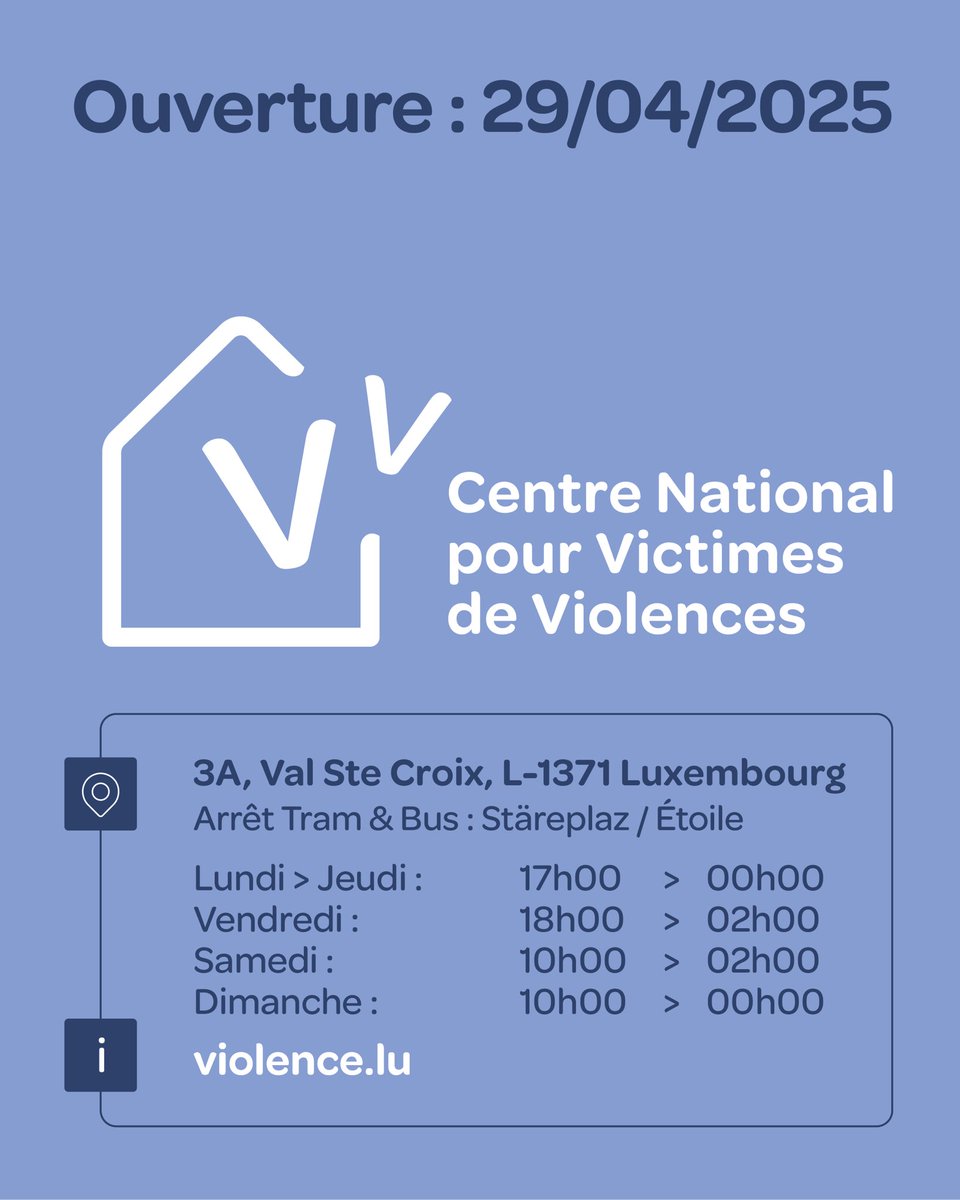 MEGA Luxembourg (@luxembourgmega) on Twitter photo 📢📢 Inauguration of the new 🇱🇺 National Centre for Victims of Violence (CNVV) by
<a href="/Yuriko_Backes/">Yuriko Backes</a>
<a href="/MinJus_Lu/">Ministère de la Justice</a>
Martine Deprez
<a href="/MeischClaude/">Claude Meisch</a>
<a href="/PoliceLux/">Police Luxembourg</a>
<a href="/CroixRougeLu/">Croix-Rouge.lu</a> 📢📢 Inauguration of the new 🇱🇺 National Centre for Victims of Violence (CNVV) by
<a href="/Yuriko_Backes/">Yuriko Backes</a>
<a href="/MinJus_Lu/">Ministère de la Justice</a>
Martine Deprez
<a href="/MeischClaude/">Claude Meisch</a>
<a href="/PoliceLux/">Police Luxembourg</a>
<a href="/CroixRougeLu/">Croix-Rouge.lu</a>