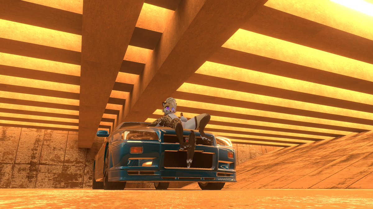 🚗I'm smudging up all the paintwork ... I dare you to do something about it &gt;x3