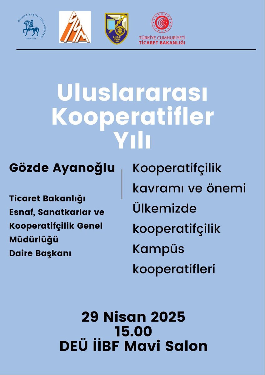Etkinliğimize katılımlarınızı bekliyoruz.
<a href="/universitemDEU/">Dokuz Eylül Üniversitesi</a> <a href="/9euiibf/">DEÜ İİBF</a>