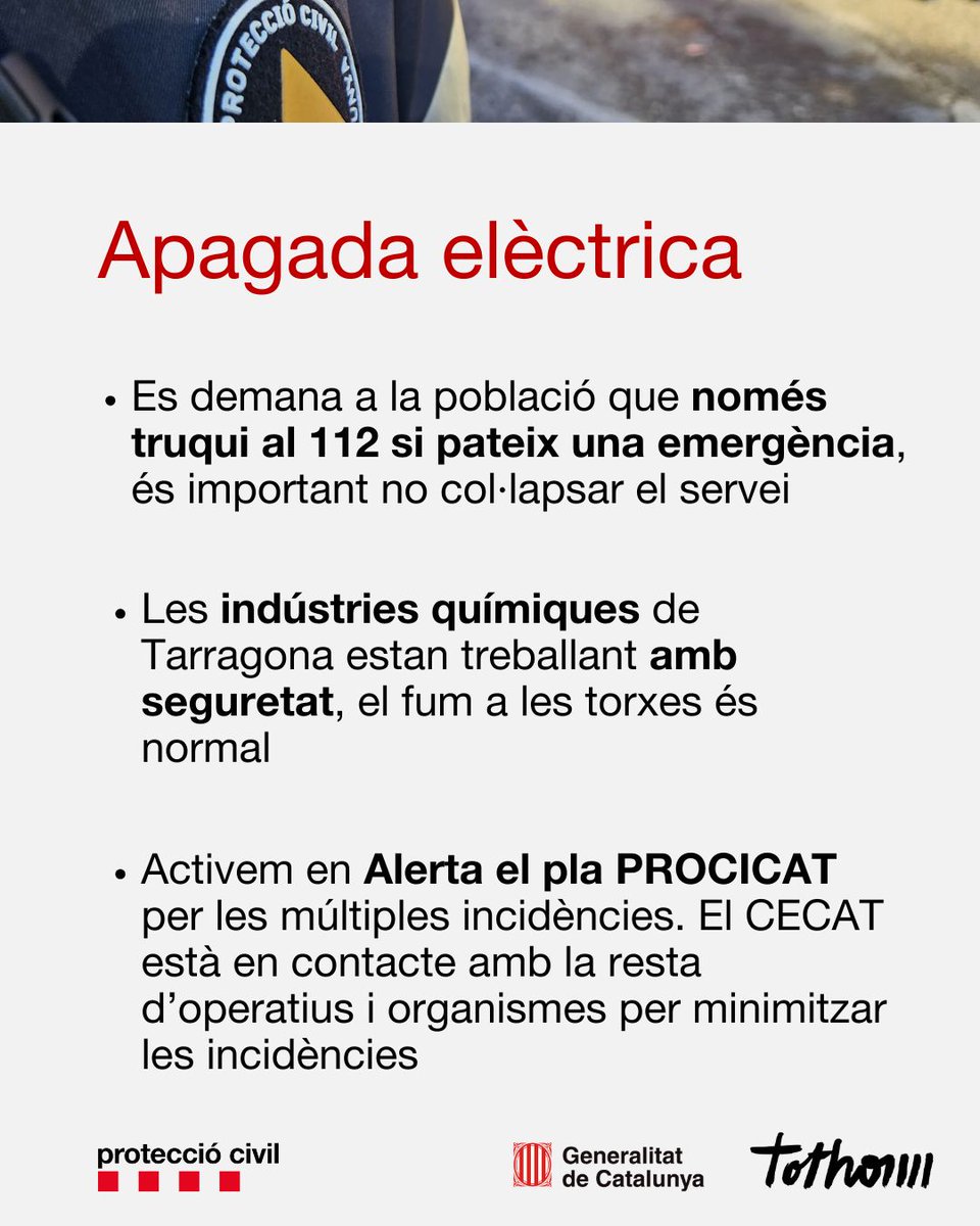 Protecció civil tweet media