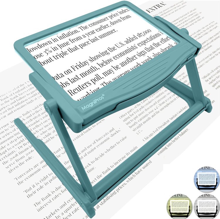 _bookishgifts's tweet image. MAGNIPROS Patented 5X Large LED Page Magnifier with Detachable Stand | Eye Caring 3 Color Light Modes &amp;amp; Anti-Glare Lens to Reduce Eye Strain

#reading #elderly #pagemagnifier #bookish #giftidea #aqua #ads #crafting #eyestrain #recipes #multipurpose 

amzn.to/44w85Vh