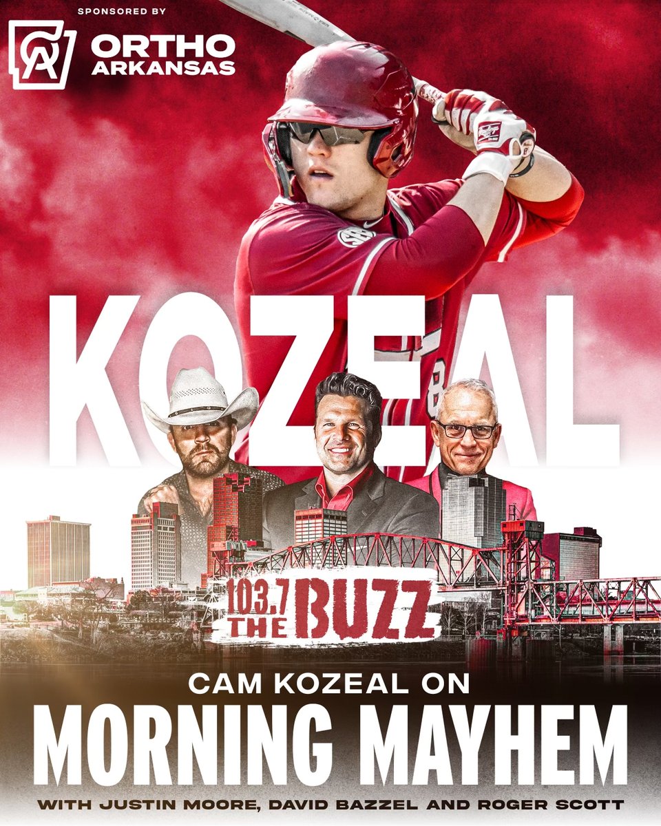DAVID BAZZEL (@davidbazzel) on Twitter photo Looking forward to our weekly call with <a href="/camden_kozeal/">Camden Kozeal</a> today at 8:05 CST #MorningMayhem <a href="/1037TheBuzz/">103.7 The Buzz</a> Looking forward to our weekly call with <a href="/camden_kozeal/">Camden Kozeal</a> today at 8:05 CST #MorningMayhem <a href="/1037TheBuzz/">103.7 The Buzz</a>