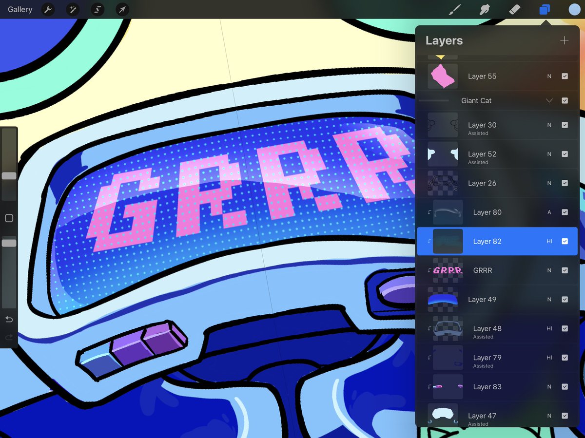 After 12 hours and 81 Layers, not even half way there. $GRRR