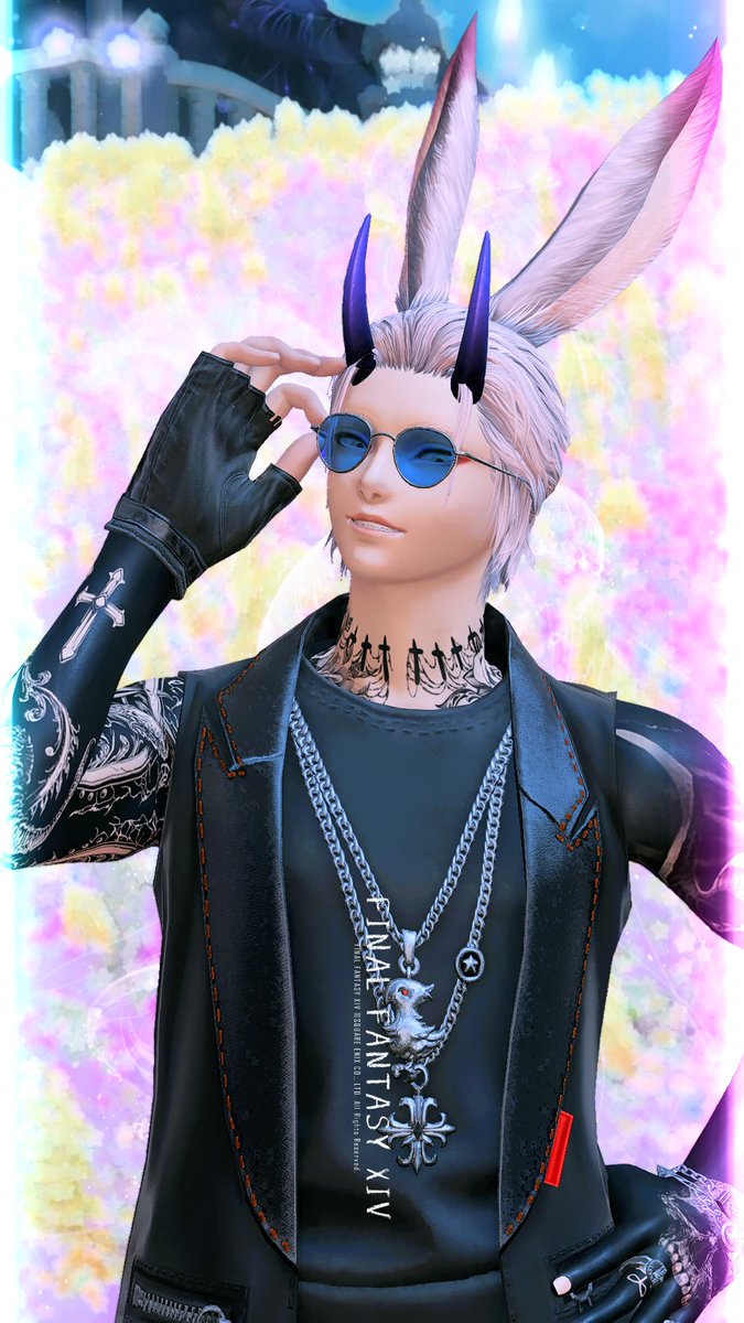 vienohosker's tweet photo. Got some new glasses~ 🕶️💙

#Viera #ヴィエラオス #FFXIVScreenshots #GPOSERS https://t.co/LTXC43RDHj