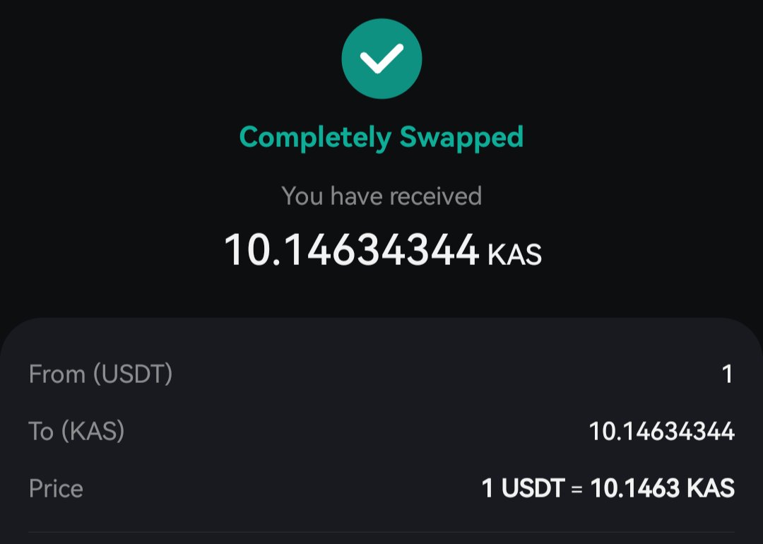 Sk21451's tweet photo. Day#417 of Buying 1$ worth of $kas per day until @KaspaCurrency reaches 1$
#Day417 #Kaspa #Kas https://t.co/r5ke1773EH