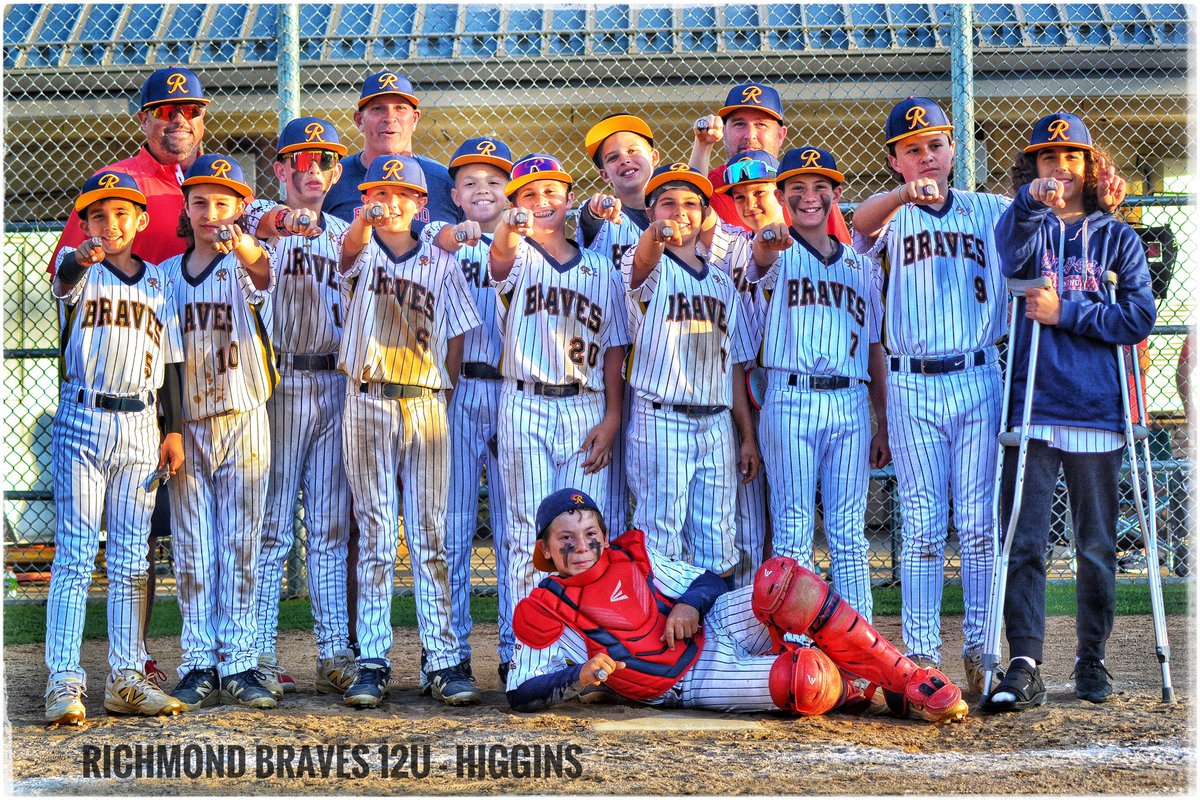 Richmond Braves (@richmondbraves) on Twitter photo The <a href="/RBraves_Higgins/">Richmond Braves 12U - Higgins</a> boys got it done this weekend in the new uniforms! #bravesway #bravesfamily❤️💙 The <a href="/RBraves_Higgins/">Richmond Braves 12U - Higgins</a> boys got it done this weekend in the new uniforms! #bravesway #bravesfamily❤️💙