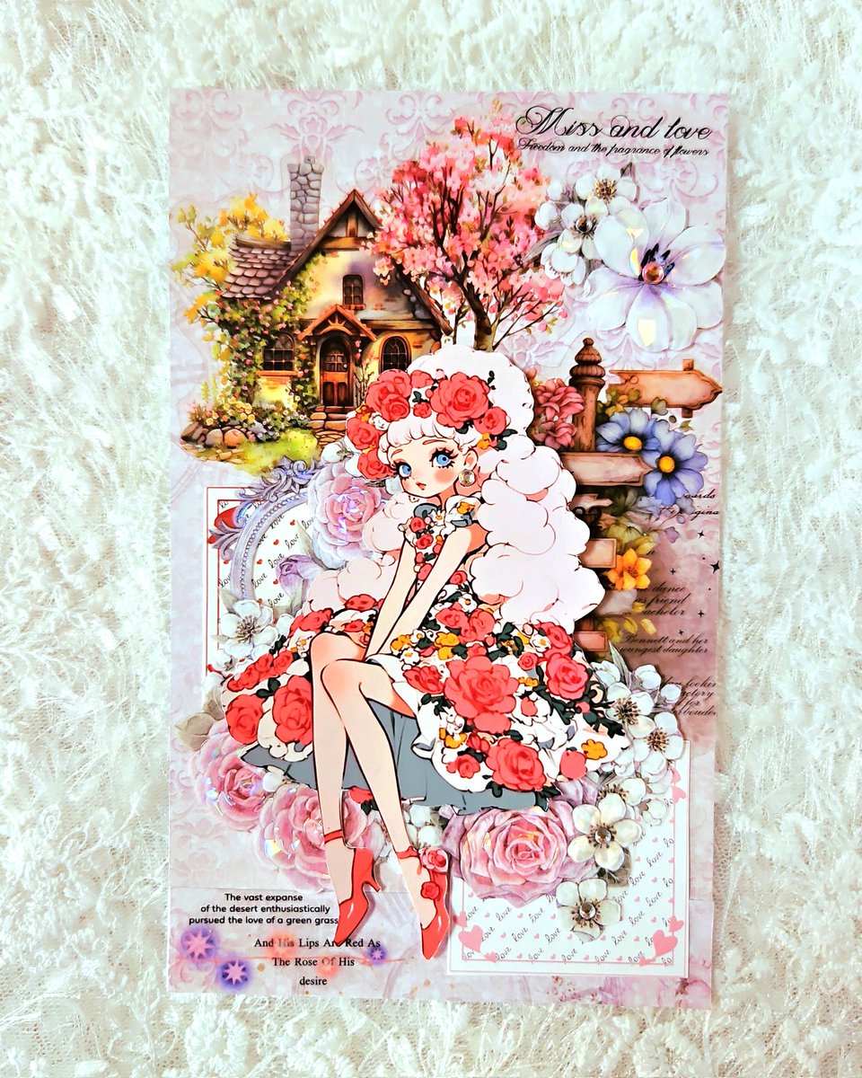 𓏲𝄢pink collage𓏲𝄢
 #コラージュ