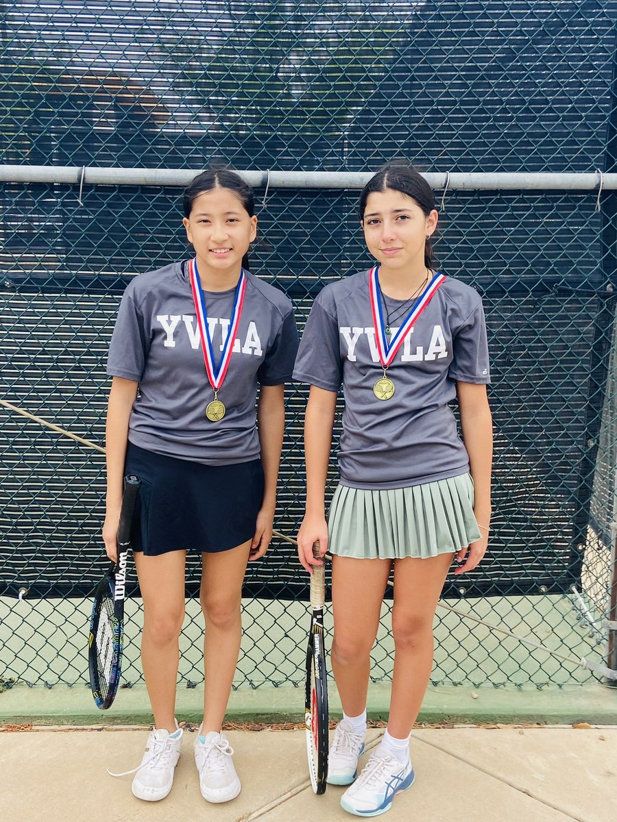 YWLA Athletics of Midland (@ywlaathletics) on Twitter photo Middle School student-athletes played in their first-ever MISD Middle School tournament this past Saturday.🎾
Congratulations to our ladies winning in singles and doubles!🥇🥇🥇GameChangers♟️<a href="/Wesley_A_Torres/">Wes Torres</a> <a href="/a_acosta_jr/">Alfred Acosta Jr</a> <a href="/amlopez4/">Amanda Lopez</a> <a href="/YWLAMidland/">Young Women's Leadership Academy</a> Middle School student-athletes played in their first-ever MISD Middle School tournament this past Saturday.🎾
Congratulations to our ladies winning in singles and doubles!🥇🥇🥇GameChangers♟️<a href="/Wesley_A_Torres/">Wes Torres</a> <a href="/a_acosta_jr/">Alfred Acosta Jr</a> <a href="/amlopez4/">Amanda Lopez</a> <a href="/YWLAMidland/">Young Women's Leadership Academy</a>