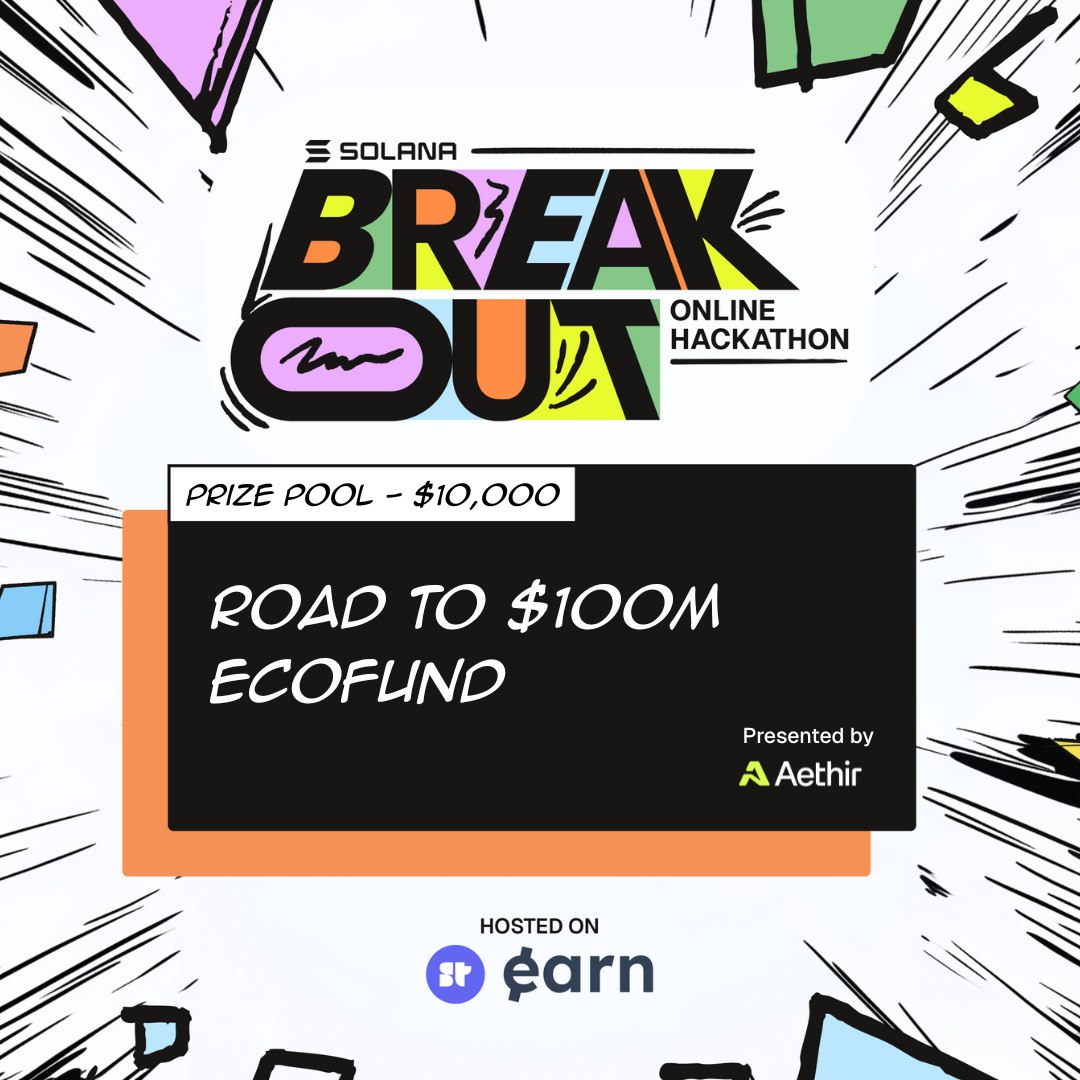 Aethirians, @solana Breakout Hackathon by @AethirCloud is out. 🏆 $10,000  compute grants and more. Check how to participate and more details 👇🏻