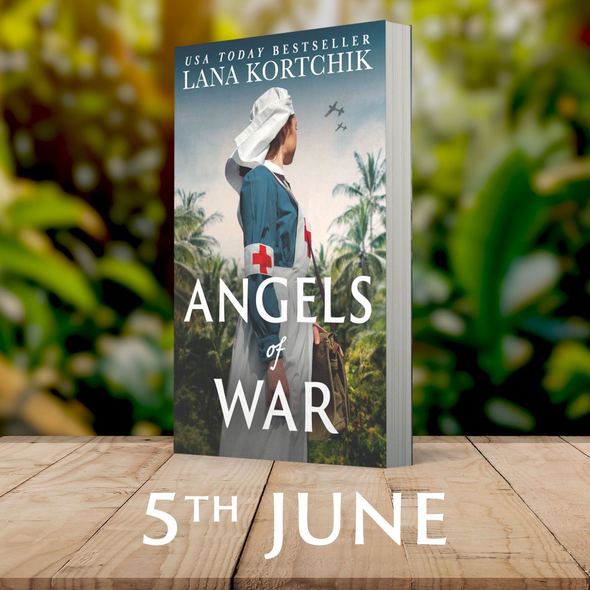 Lana Kortchik (@lanakortchik) on Twitter photo So excited to share the cover of my new book, Angels of War, hitting the shelves on 5th of June.
I loved researching and writing this book and can't wait to see it out there!
<a href="/HQstories/">HQ Stories</a> <a href="/Harper360/">HarperCollins 360</a> #amwriting #amreading #WritingCommunity #historicalfiction #wwii So excited to share the cover of my new book, Angels of War, hitting the shelves on 5th of June.
I loved researching and writing this book and can't wait to see it out there!
<a href="/HQstories/">HQ Stories</a> <a href="/Harper360/">HarperCollins 360</a> #amwriting #amreading #WritingCommunity #historicalfiction #wwii