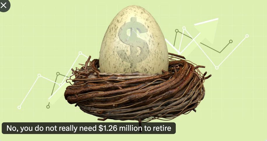 No, you do not really need $1.26 million to retire 
buff.ly/vTIeI3D
